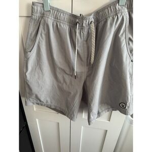 Vuori Gray Athletic Shorts